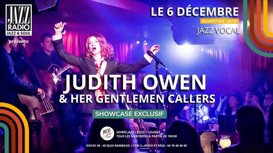 Showcase exclusif le 6 décembre : Judith Owen🎙️