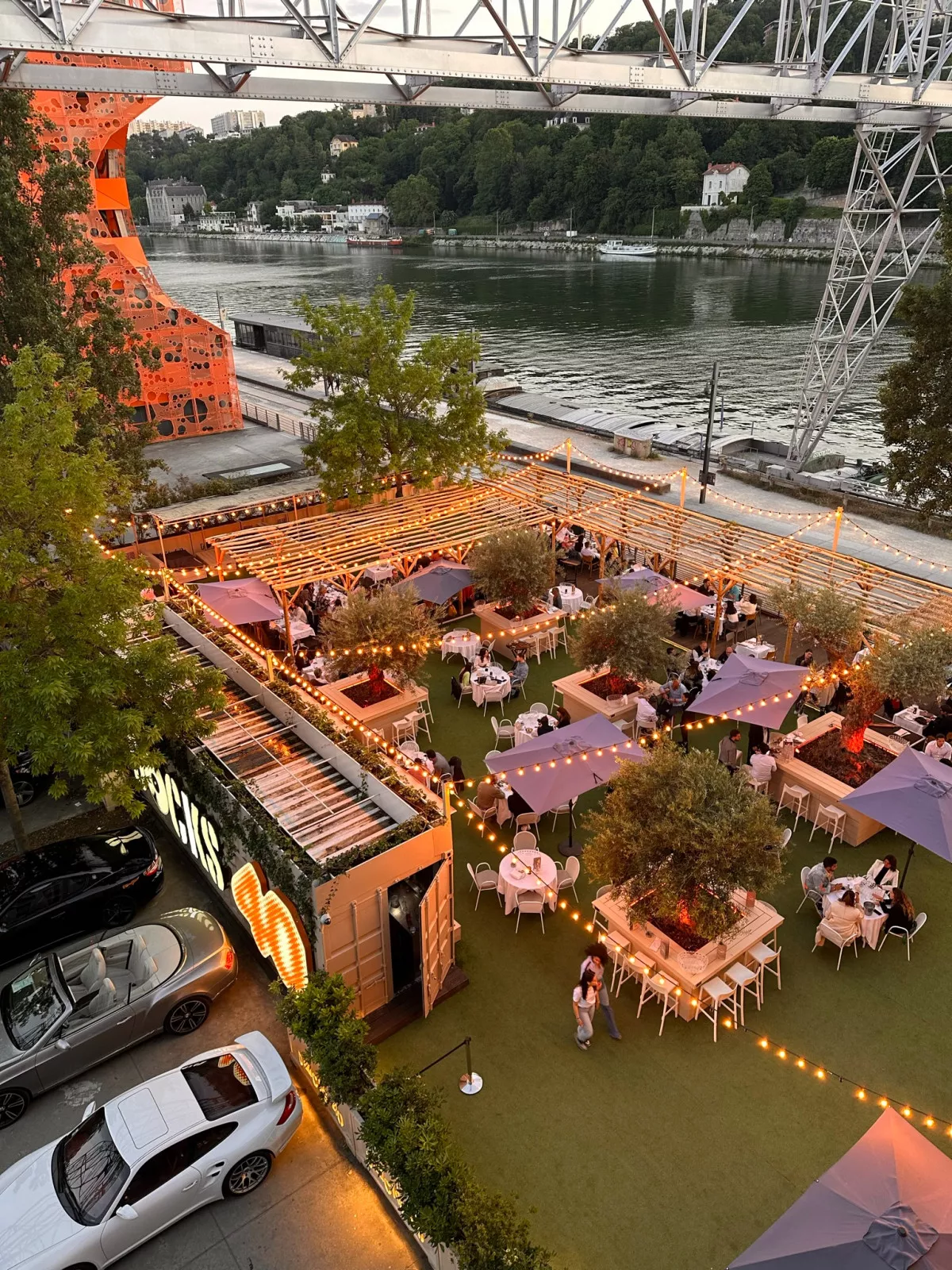 DOCKS 40 - VUE DE HAUT